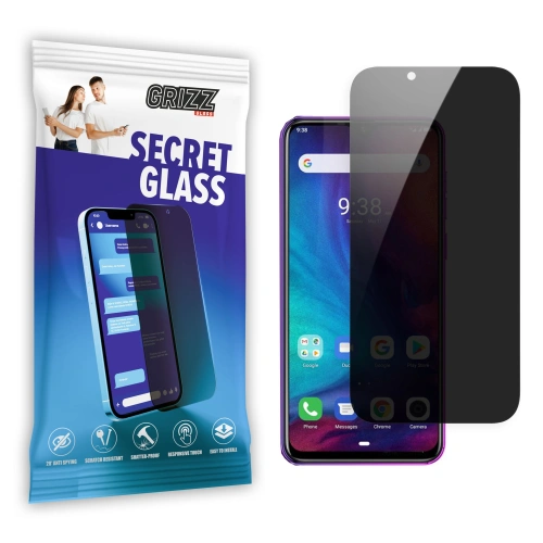 Matowe szkło prywatyzujące GrizzGlass SecretGlass do Ulefone Note 7p