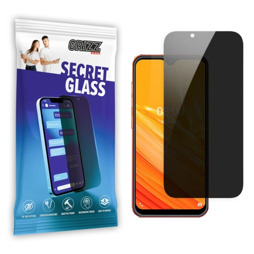 Matowe szkło prywatyzujące GrizzGlass SecretGlass do Ulefone Note 8