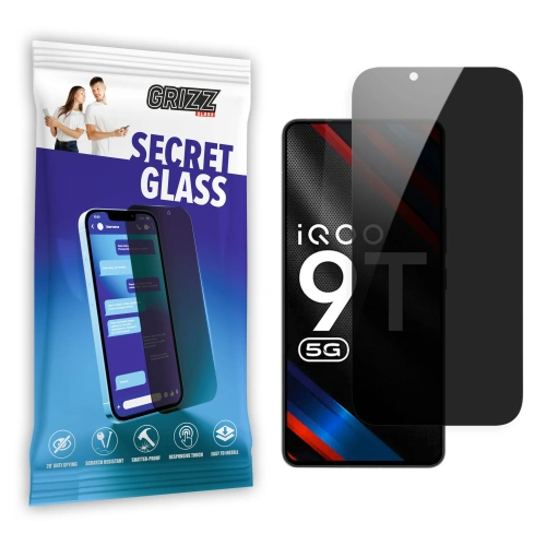 Matowe szkło prywatyzujące GrizzGlass SecretGlass do Vivo IQOO 9T