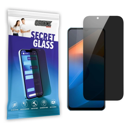 Matowe szkło prywatyzujące GrizzGlass SecretGlass do Vivo IQOO Z6x