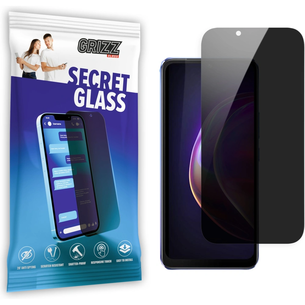 Matowe szkło prywatyzujące GrizzGlass SecretGlass do Vivo V21 5G