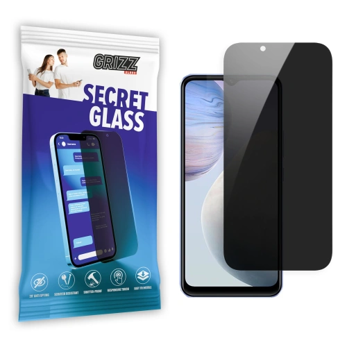 Matowe szkło prywatyzujące GrizzGlass SecretGlass do Vivo Y02A
