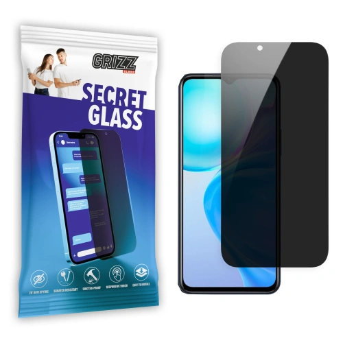 Matowe szkło prywatyzujące GrizzGlass SecretGlass do Vivo Y77e