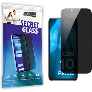 Matowe szkło prywatyzujące GrizzGlass SecretGlass do Xiaomi Redmi 10 Prime 2022