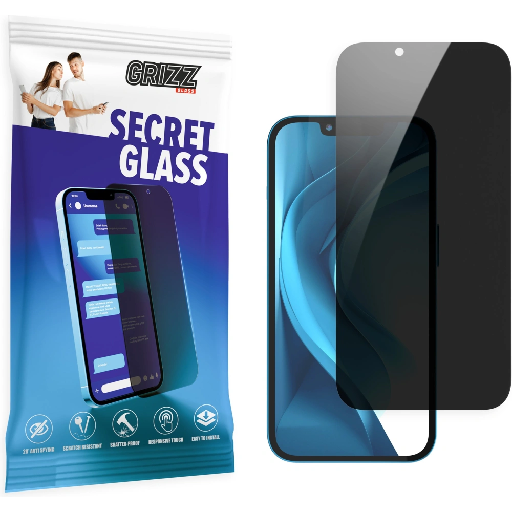 Matowe szkło prywatyzujące GrizzGlass SecretGlass do Xiaomi Redmi A2