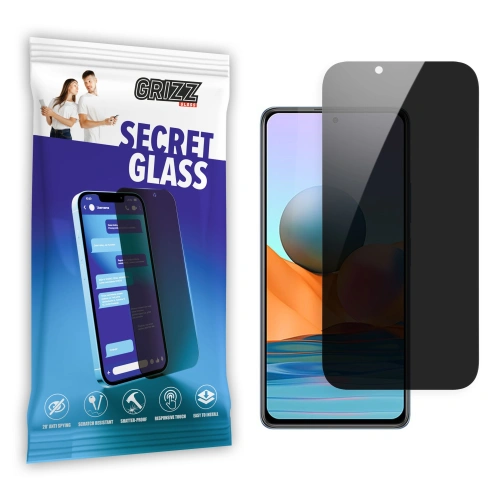 Kup GrizzGlass Xiaomi Sichtschutzglas SecretGlass für Redmi Note 10 Pro Max - GRZ5983 - {ean13} - Sklep Home Screen