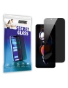 Matowe szkło prywatyzujące GrizzGlass SecretGlass do Xiaomi Redmi Note 12T Pro