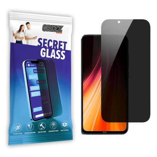 Kup GrizzGlass Xiaomi Sichtschutzglas SecretGlass für Redmi Note 8T - GRZ6004 - {ean13} - Sklep Home Screen