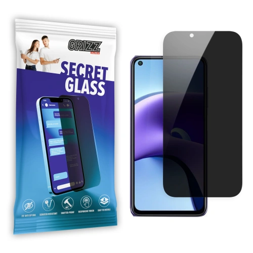 Kup GrizzGlass Xiaomi Privacy Glas SecretGlass für Redmi Note 9T 5G - GRZ6008 - {ean13} - Sklep Home Screen