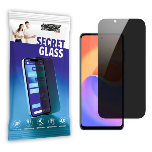 Matowe szkło prywatyzujące GrizzGlass SecretGlass do ZTE S30 SE 5G