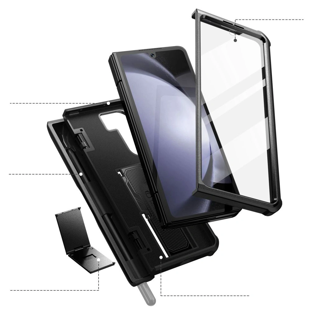 Etui Tech-Protect Kevlar Pro Pen Samsung Galaxy Z Fold 5 Black