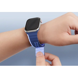 Kup Pasek magnetyczny Dux Ducis Strap (LD Version) Apple Watch 4/5/6/7/SE/8/9/10 40/41/42mm niebieski - DDS1782 - {ean13} - Sklep Home Screen