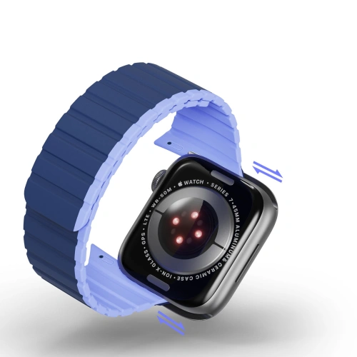 Kup Pasek magnetic Dux Ducis Strap (LD Version) Apple Watch 4/5/6/7/SE/8/9/10 40/41/42mm albastru - DDS1782 - {ean13} - Sklep Home Screen