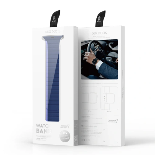 Kup Páskový magnet Dux Ducis Strap (LD verze) Apple Watch 4/5/6/7/SE/8/9/10 40/41/42mm modrý - DDS1782 - {ean13} - Sklep Home Screen