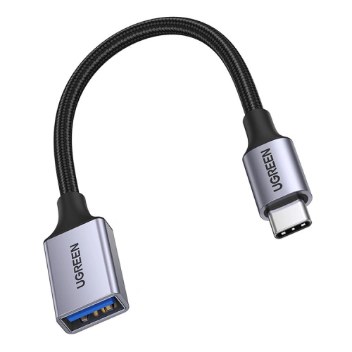 Kup 0.15m UGREEN US378 USB C (Stecker)/USB-A (Buchse) 3.0 OTG-Kabel schwarz - UGR1665 - {ean13} - Sklep Home Screen