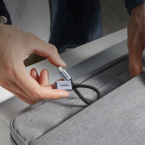 Kabel OTG UGREEN US378 USB C (męski)/USB-A (żeński) 3.0 0.15m czarny