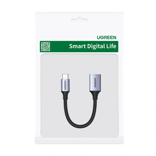 Kup 0.15m UGREEN US378 USB C (Stecker)/USB-A (Buchse) 3.0 OTG-Kabel schwarz - UGR1665 - {ean13} - Sklep Home Screen