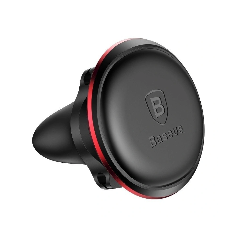 Magnetyczny uchwyt samochodowy do kratki Baseus Magnetic Air Vent (czerwony)