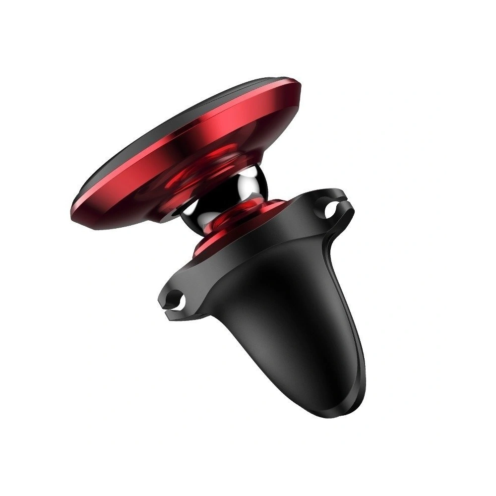 Magnetyczny uchwyt samochodowy do kratki Baseus Magnetic Air Vent (czerwony)