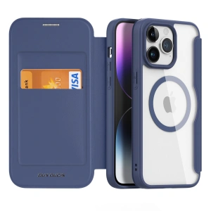 Kup Apple Dux Ducis Skin X Pro MagSafe Tasche iPhone 15 Pro Max blau - DDS1784 - {ean13} - Sklep Home Screen