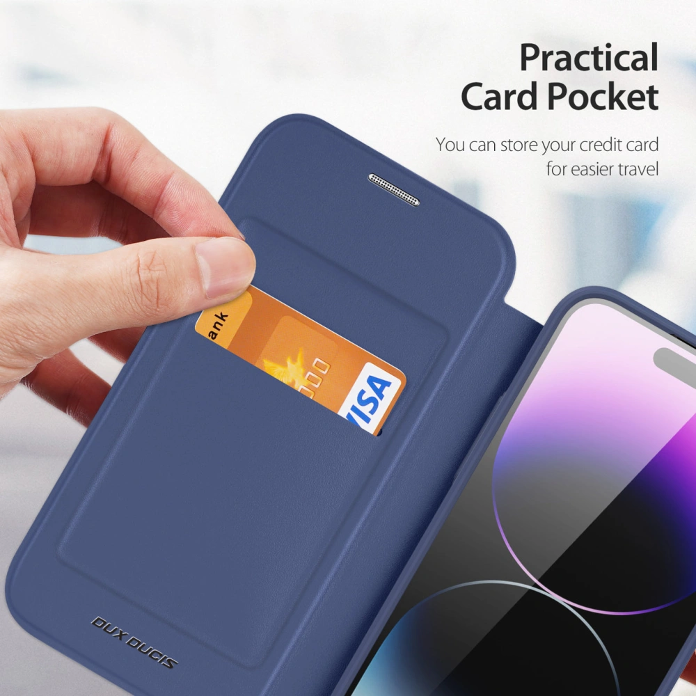 Etui Dux Ducis Skin X Pro MagSafe Apple iPhone 15 Pro Max niebieski