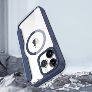 Kup Apple Dux Ducis Skin X Pro MagSafe Tasche iPhone 15 Pro Max blau - DDS1784 - {ean13} - Sklep Home Screen