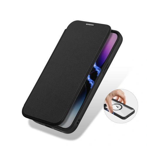 Kup Apple Dux Ducis Skin X Pro MagSafe caz iPhone 15 Pro Max negru - DDS1785 - {ean13} - Sklep Home Screen