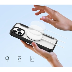 Kup Apple Dux Ducis Skin X Pro MagSafe Tasche iPhone 15 Pro Max schwarz - DDS1785 - {ean13} - Sklep Home Screen