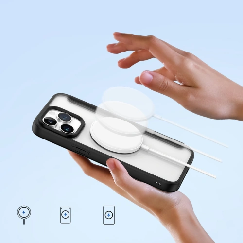Kup Dux Ducis Skin X Pro MagSafe Apple iPhone 15 Pro Max fekete tok - DDS1785 - {ean13} - Sklep Home Screen
