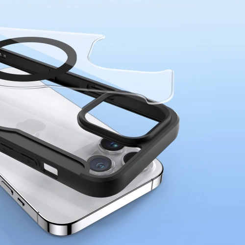 Kup Apple Dux Ducis Skin X Pro MagSafe caz iPhone 15 Pro Max negru - DDS1785 - {ean13} - Sklep Home Screen