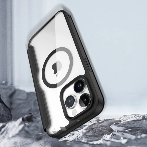 Kup Apple Dux Ducis Skin X Pro MagSafe caz iPhone 15 Pro Max negru - DDS1785 - {ean13} - Sklep Home Screen