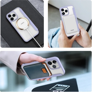 Etui Dux Ducis Skin X Pro MagSafe Apple iPhone 15 Pro fioletowe