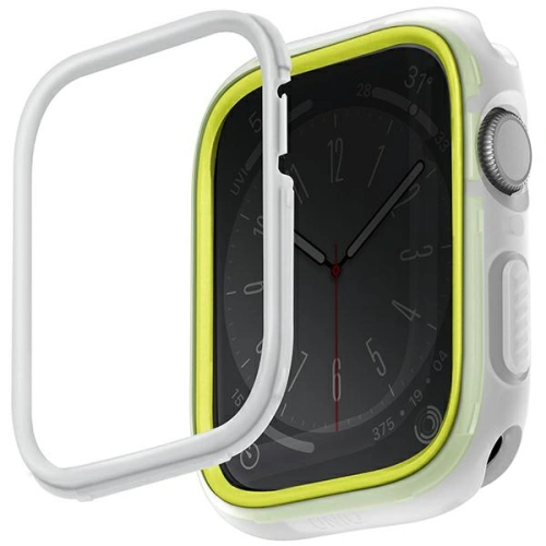 Kup Etui UNIQ Moduo Apple Watch 4/5/6/7/SE/8/9 40/41mm limonka-biały/lime-white - UNIQ899 - {ean13} - Sklep Home Screen
