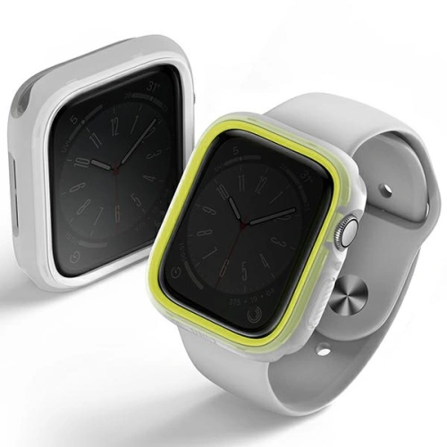 Kup Case UNIQ Moduo Apple Watch 4/5/6/7/SE/8/9 40/41mm limone-weiß/lime-white - UNIQ899 - {ean13} - Sklep Home Screen