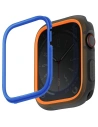 Case UNIQ Moduo Apple Watch 4/5/6/7/SE/8/9 44/45mm orange-blau/pomarańczowy-niebieski