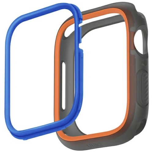 Kup Case UNIQ Moduo Apple Watch 4/5/6/7/SE/8/9 44/45mm orange-blau/pomarańczowy-niebieski - UNIQ901 - {ean13} - Sklep Home Screen
