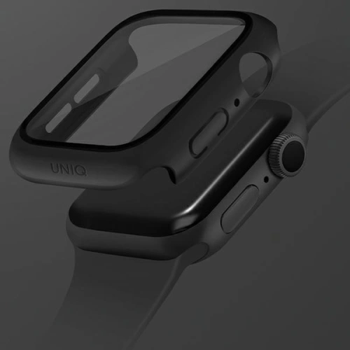 Kup Etui UNIQ Nautic Apple Watch 4/5/6/7/8/9/SE 44/45mm negru/black - UNIQ903 - {ean13} - Sklep Home Screen