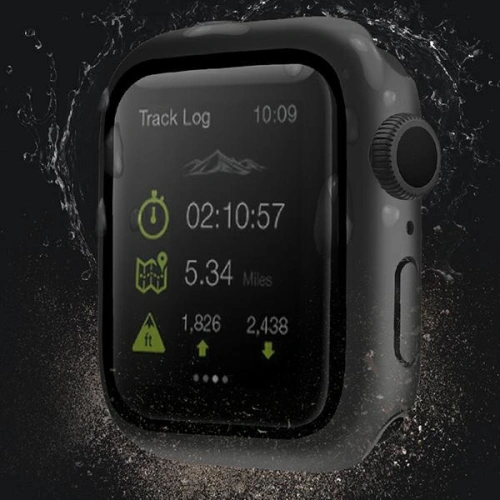 Kup Etui UNIQ Nautic Apple Watch 4/5/6/7/8/9/SE 44/45mm negru/black - UNIQ903 - {ean13} - Sklep Home Screen
