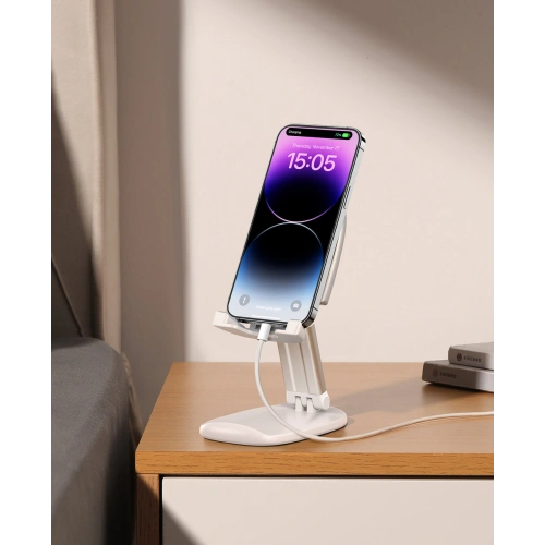Kup Uchwyt biurkowy Joyroom JR-ZS371 Desktop Phone Stand biały - JYR772 - {ean13} - Sklep Home Screen