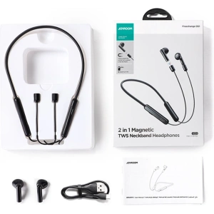 Kup Słuchawki bezprzewodowe Joyroom DS1 neckband czarne - JYR773 - {ean13} - Sklep Home Screen