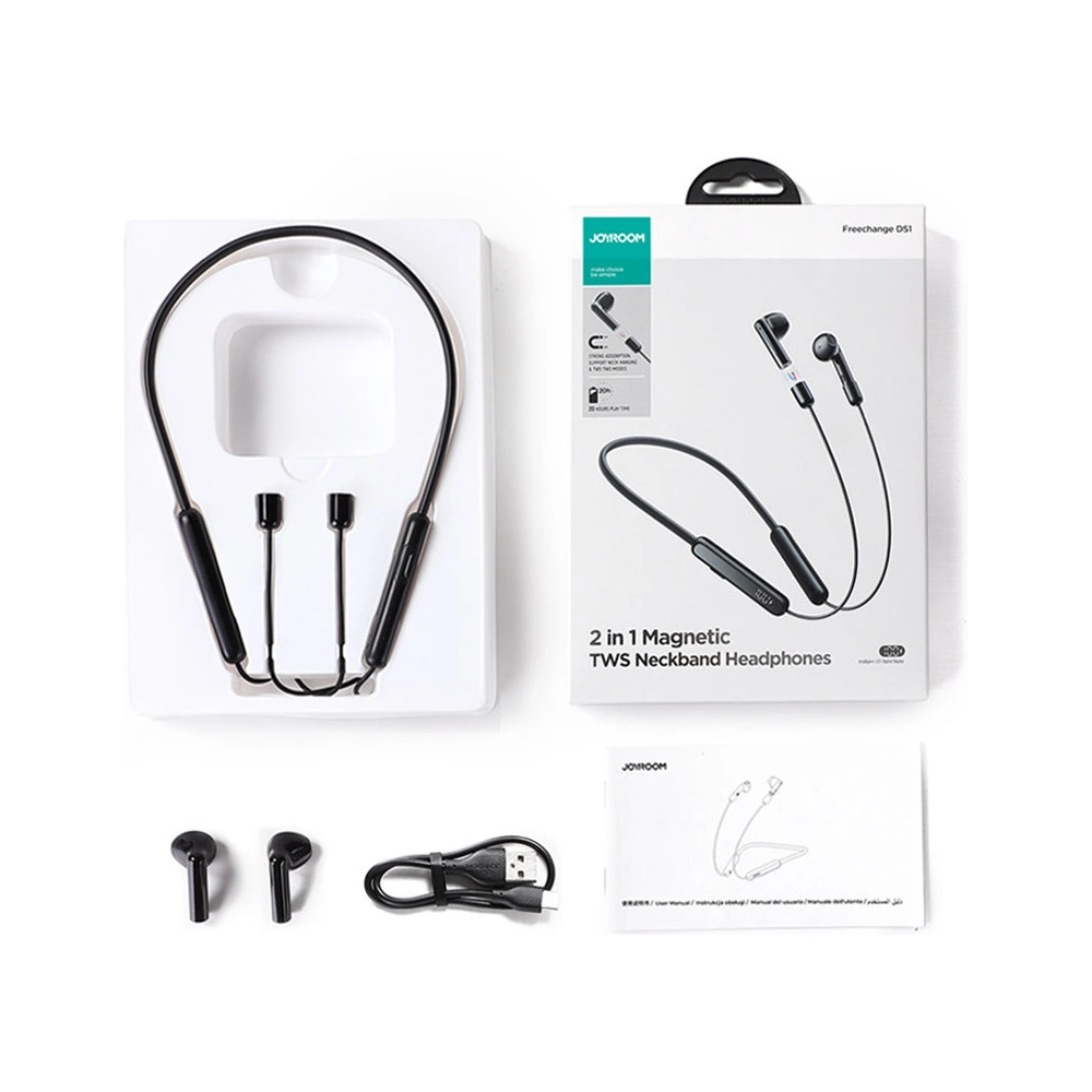 Słuchawki bezprzewodowe Joyroom DS1 neckband czarne