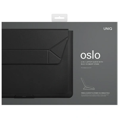 Kup Etui UNIQ Oslo na laptop 14 palců černé/black - UNIQ904 - {ean13} - Sklep Home Screen