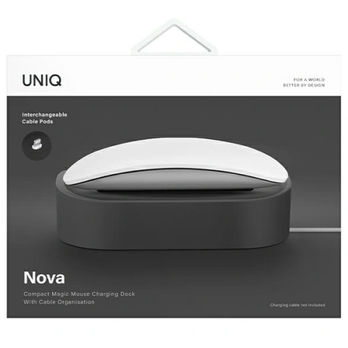 Kup UNIQ Nova Magic Mouse docking station gri închis/gri închis - UNIQ912 - {ean13} - Sklep Home Screen