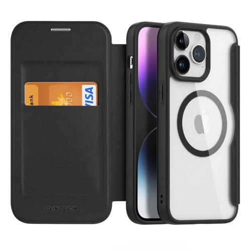 Kup Apple Dux Ducis Skin X Pro MagSafe Tasche iPhone 15 Pro schwarz - DDS1788 - {ean13} - Sklep Home Screen