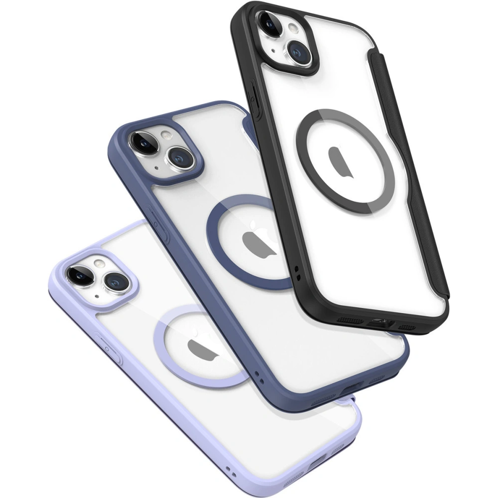 Etui Dux Ducis Skin X Pro MagSafe Apple iPhone 15 Plus / 14 Plus niebieski