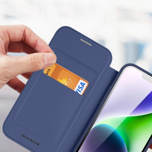 Kup Apple Dux Ducis Skin X Pro MagSafe Tasche iPhone 15 Plus / 14 Plus blau - DDS1790 - {ean13} - Sklep Home Screen
