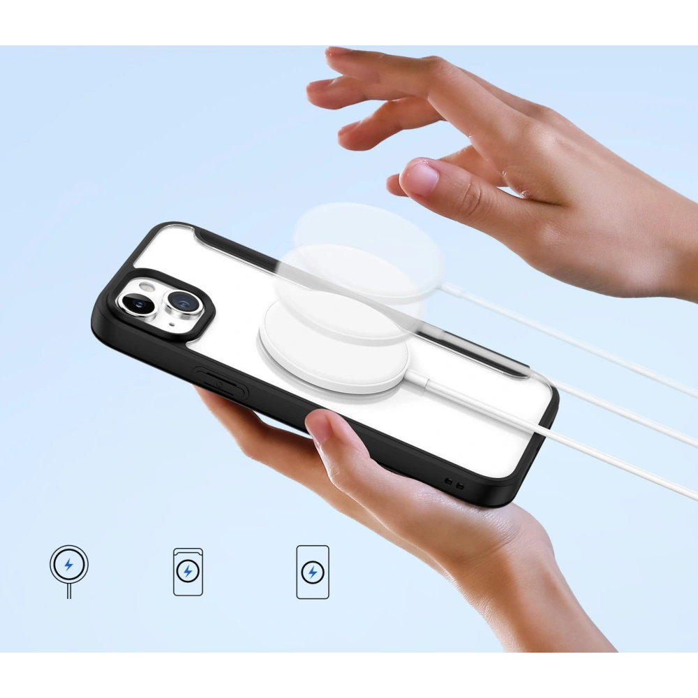 Etui Dux Ducis Skin X Pro MagSafe Apple iPhone 15 Plus / 14 Plus czarny