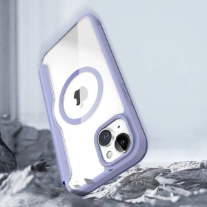Etui Dux Ducis Skin X Pro MagSafe Apple iPhone 15 fioletowy