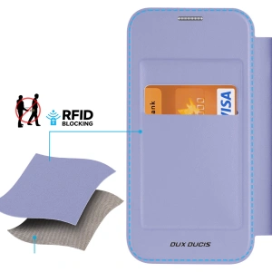 Etui Dux Ducis Skin X Pro MagSafe Apple iPhone 15 fioletowy