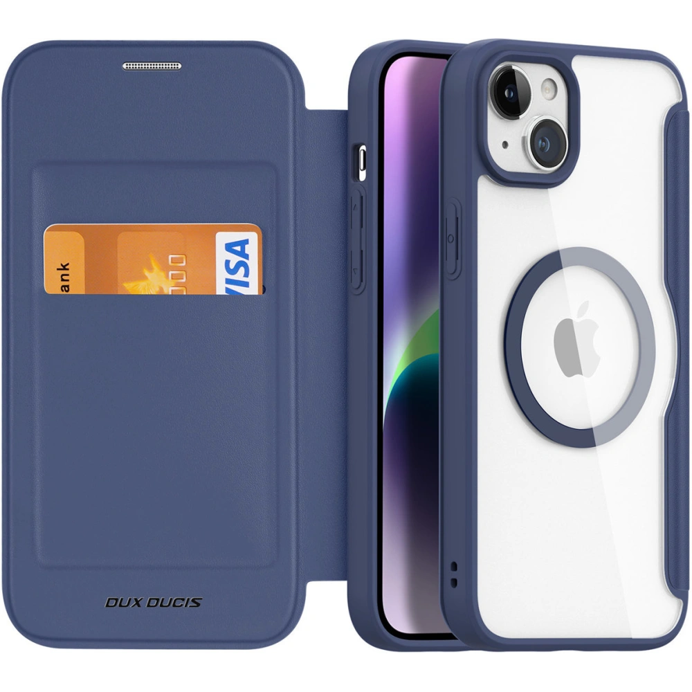 Etui Dux Ducis Skin X Pro MagSafe Apple iPhone 15 niebieski